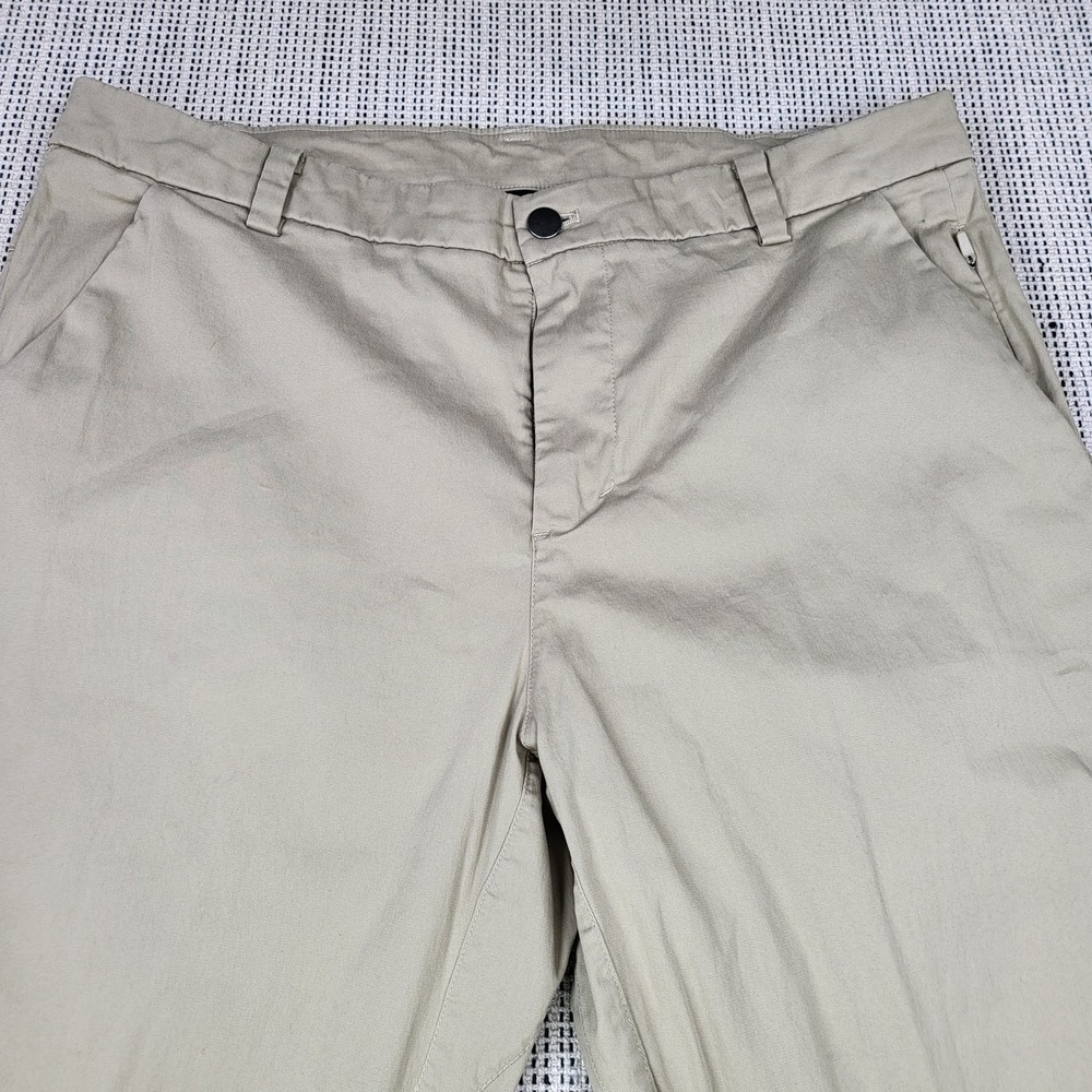 Lululemon Pants Mens 36x28 Beige Chino Golf Travel Stretch Casual‎ Tech